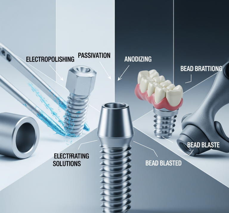 What Are the Most Common Surface Finishing Techniques for Medical Metal Components?