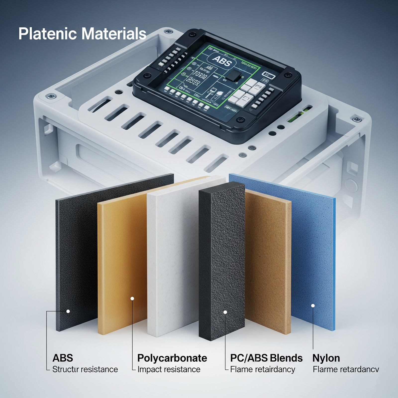 Plastic Material Diagram