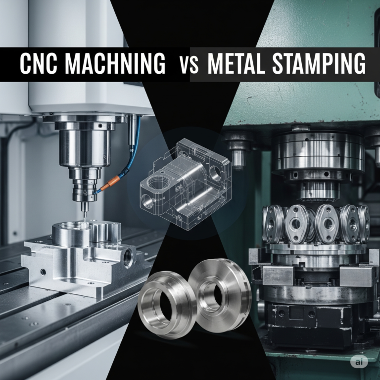 What Are the Key Differences Between CNC Machining and Metal Stamping?