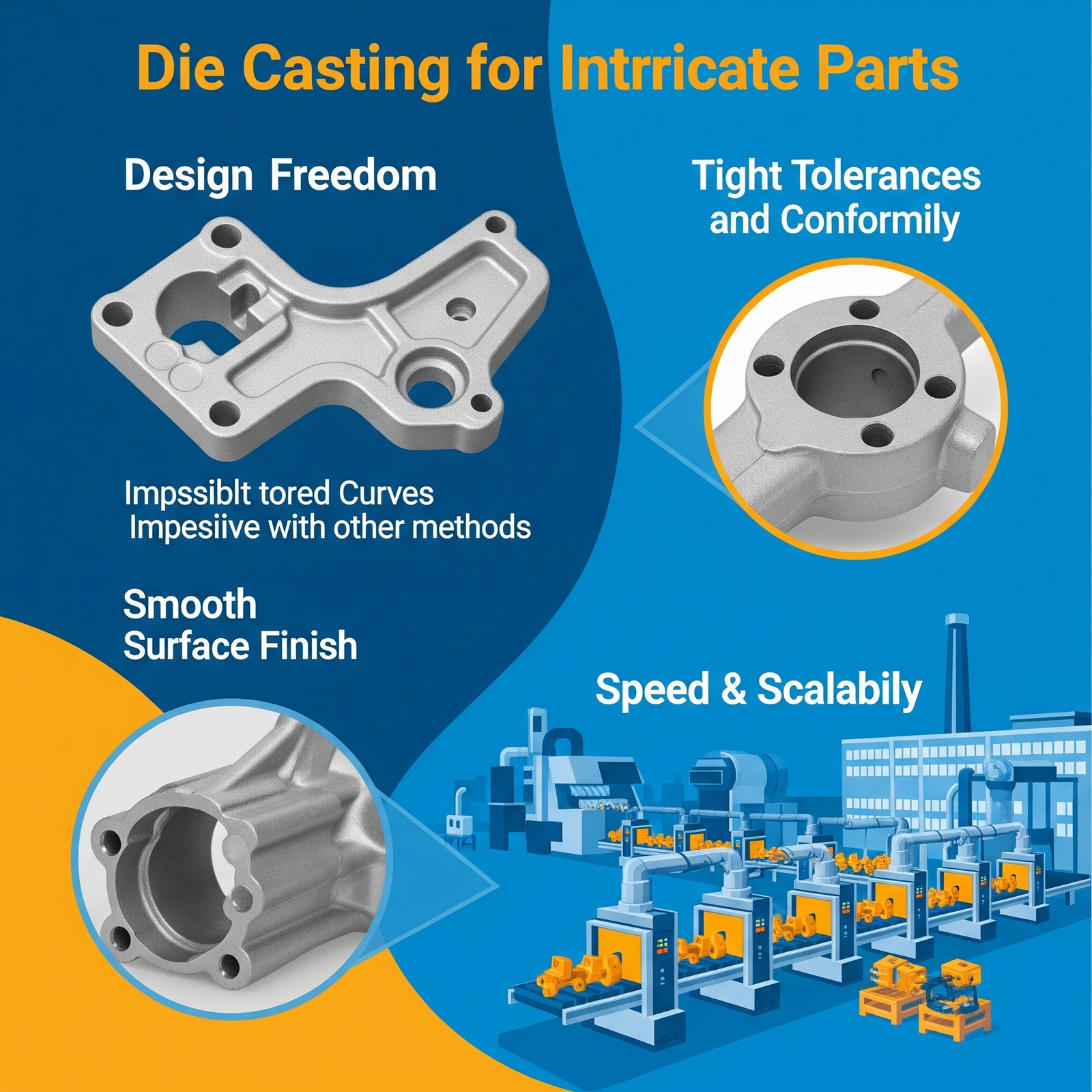 Complex Die Cast Component