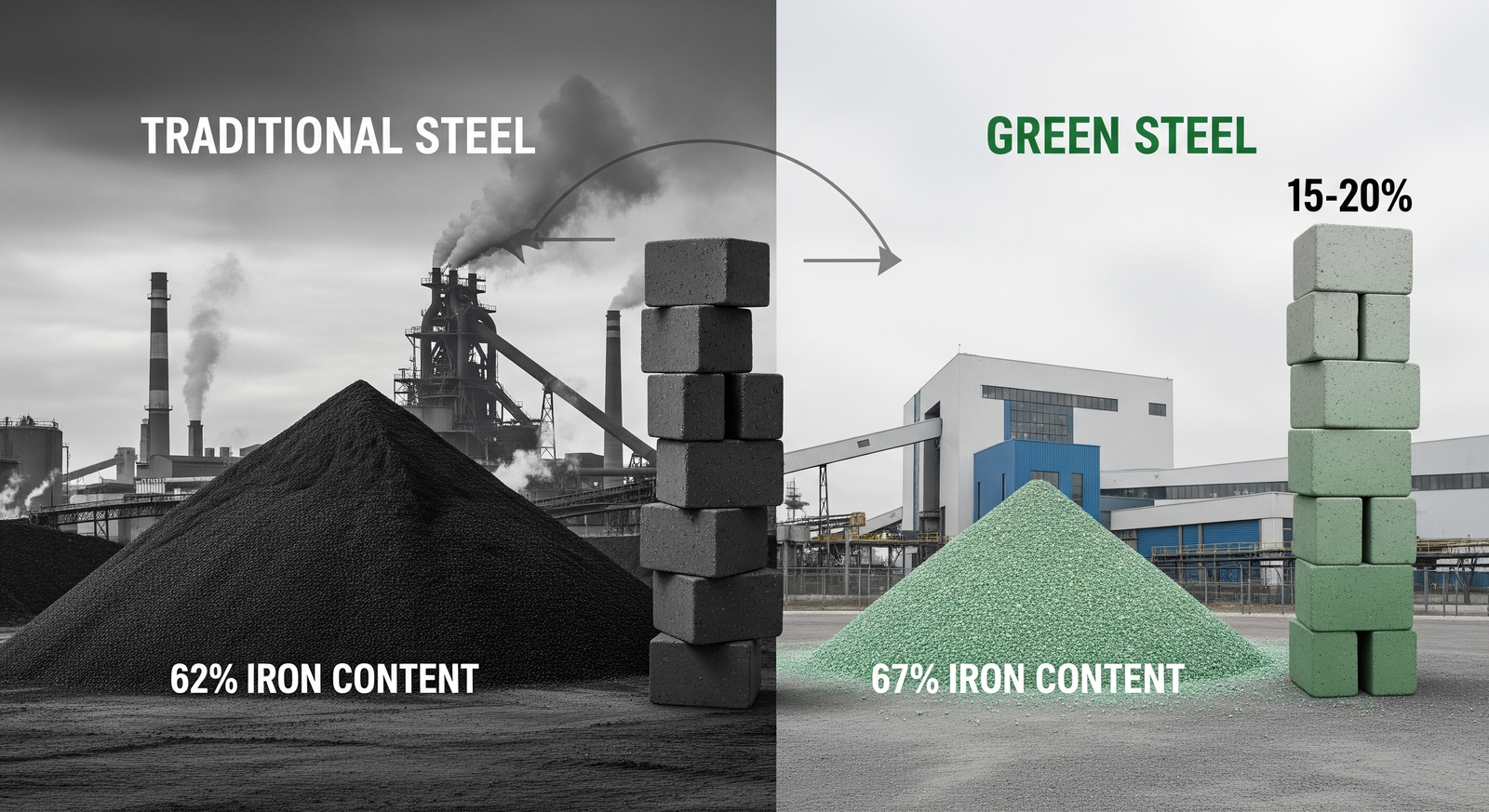 Green Steel vs Traditional Steel