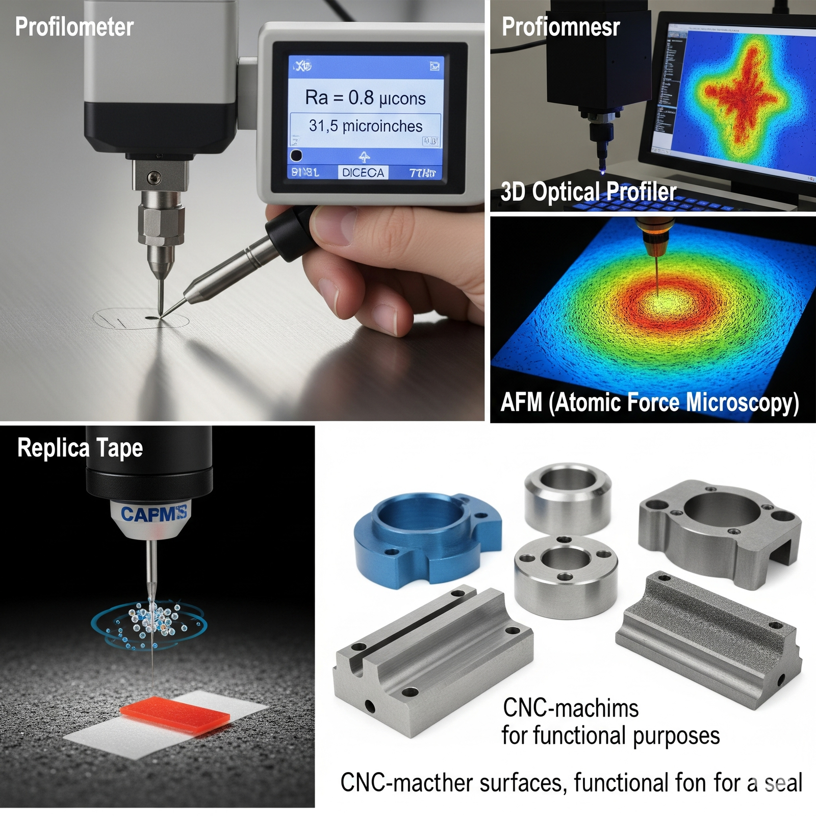Surface roughness measuring tool