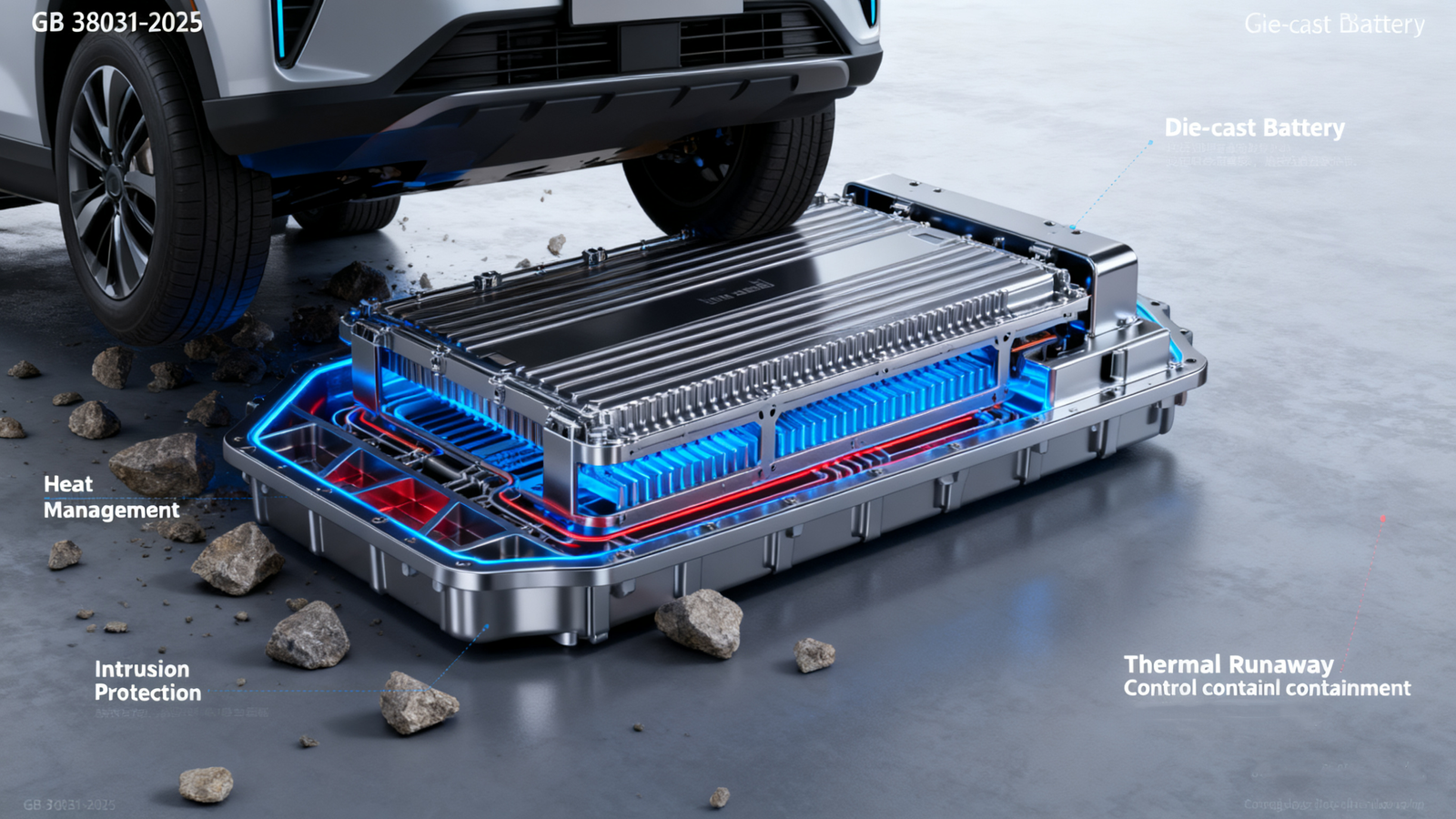 Die-Cast Battery Housing Safety