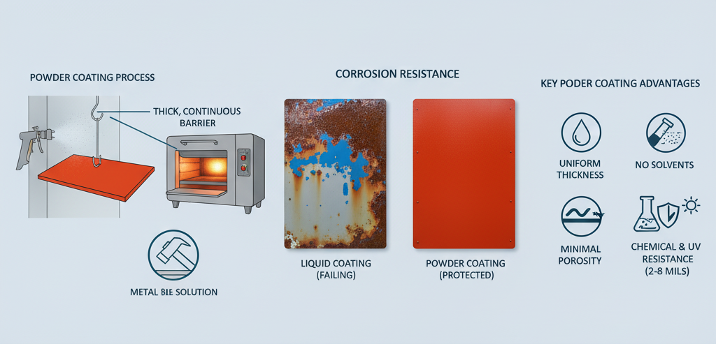 Powder Coating Protection