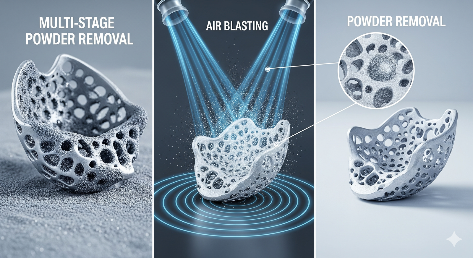 Powder Removal Process