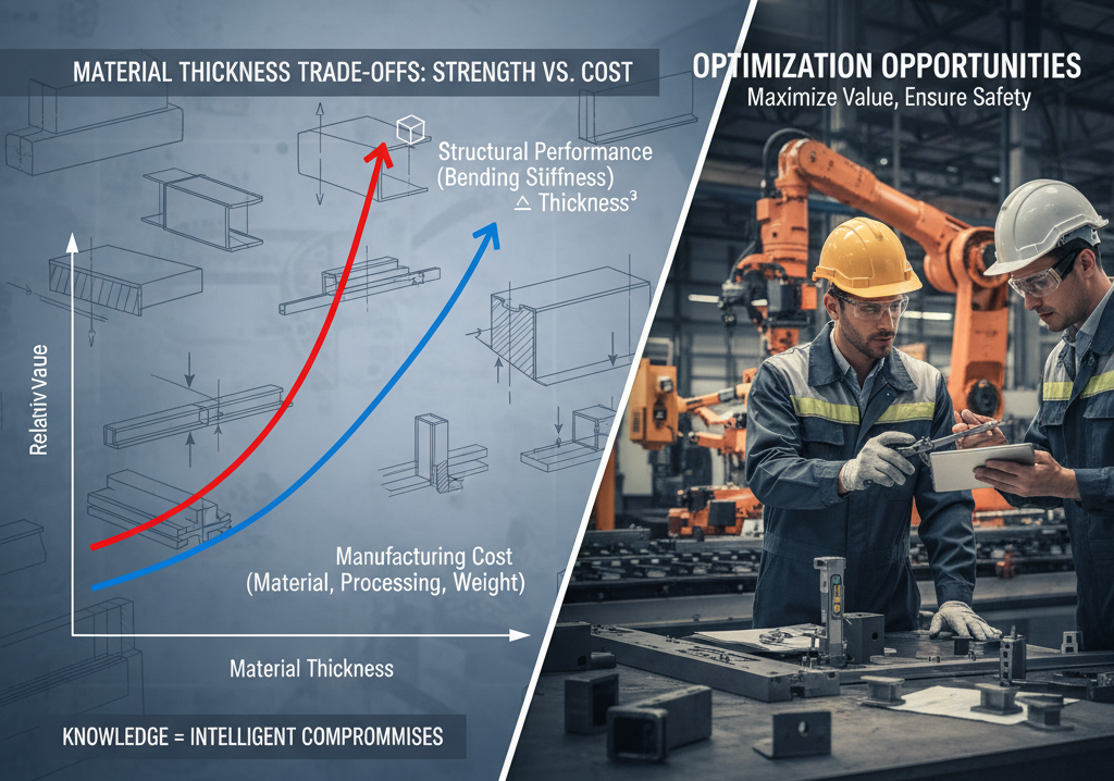 Material Thickness Impact