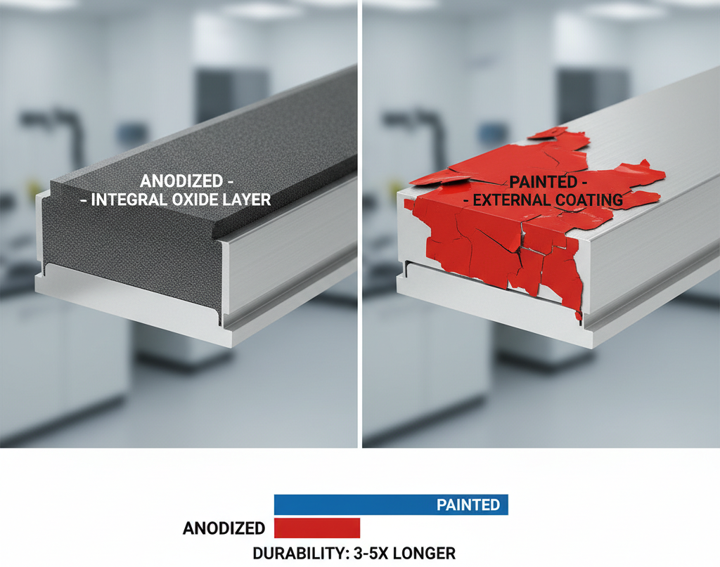 Anodizing vs Painting Aluminum