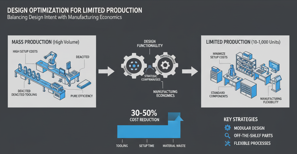 Design Optimization for Limited Production