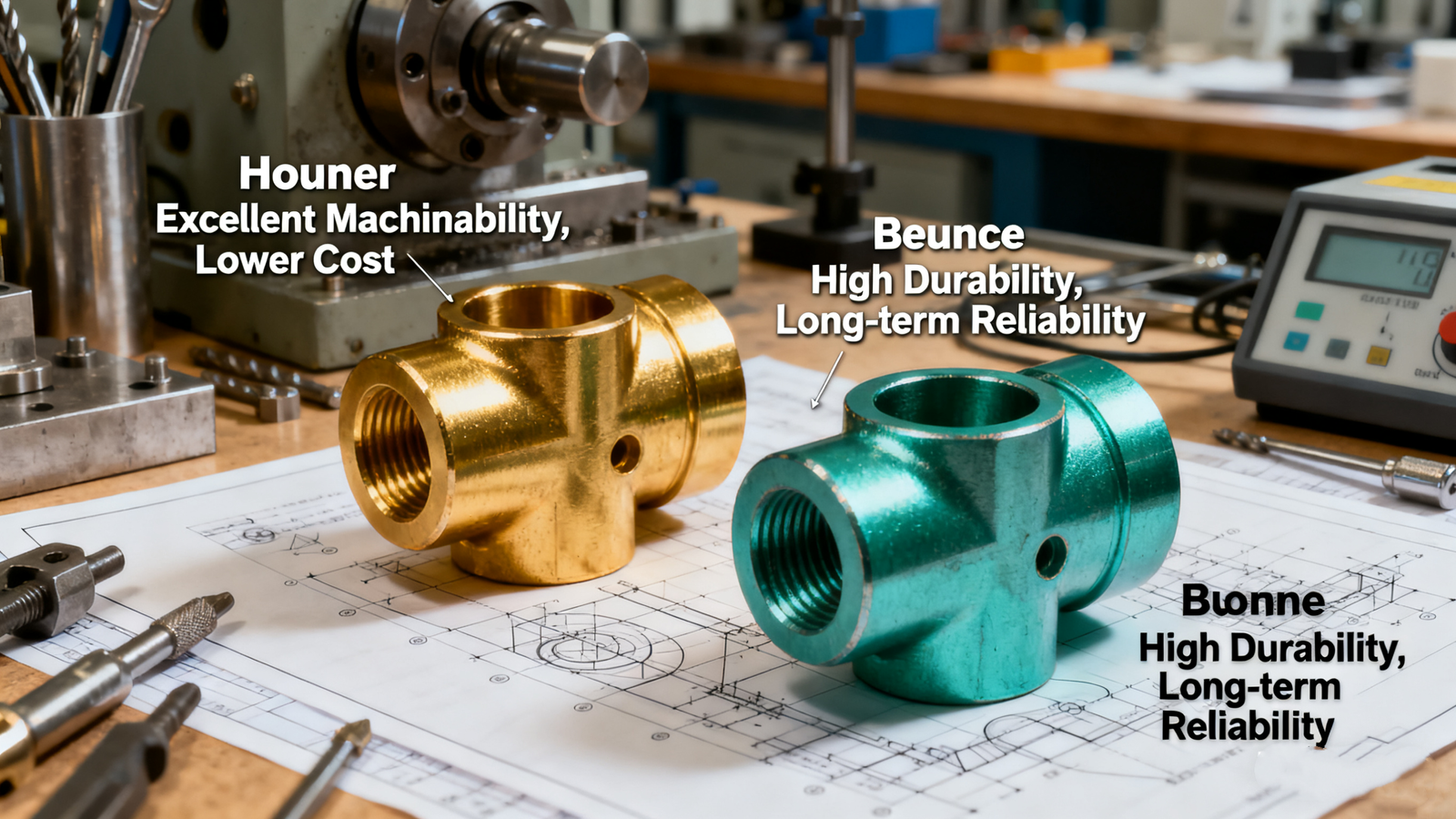 Brass vs Bronze Selection