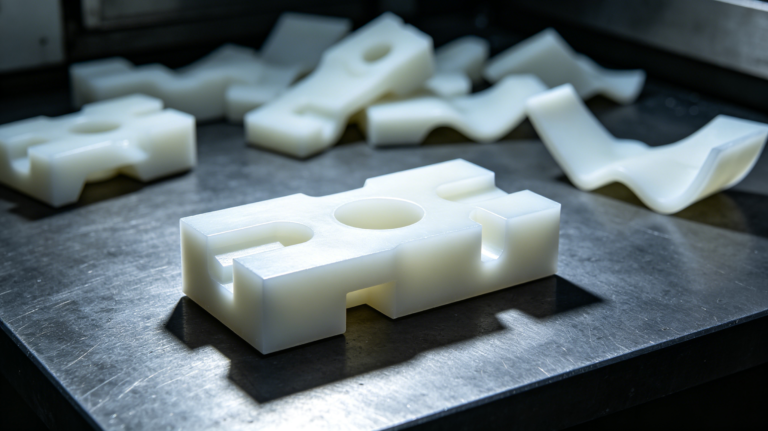 Why Nylon and POM Parts Warp After CNC Machining